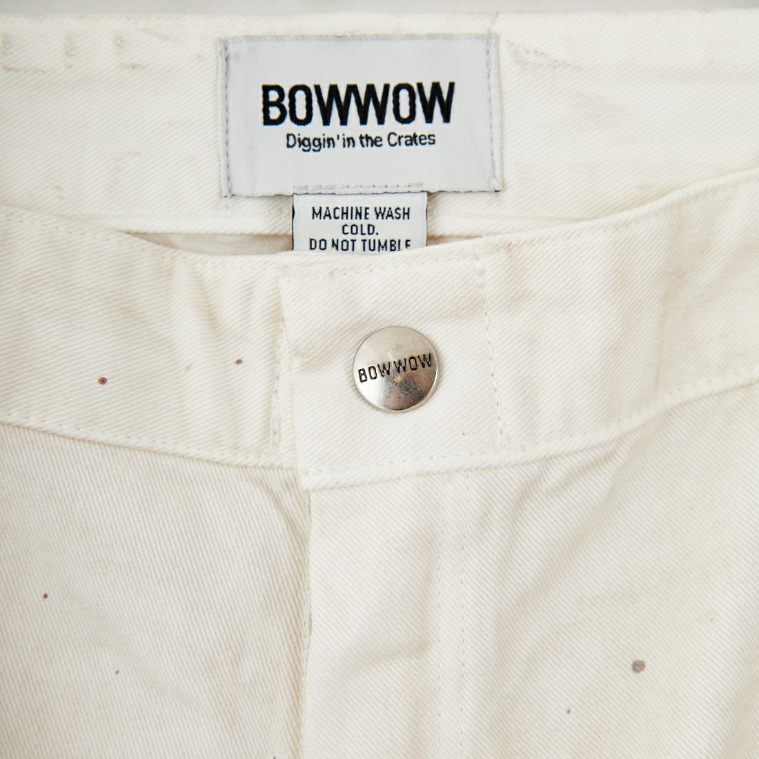 BOW WOW [バウワウ] ペインターズペイントステインド ペインターパンツ [BW252-PPSPP] AGED WHITE