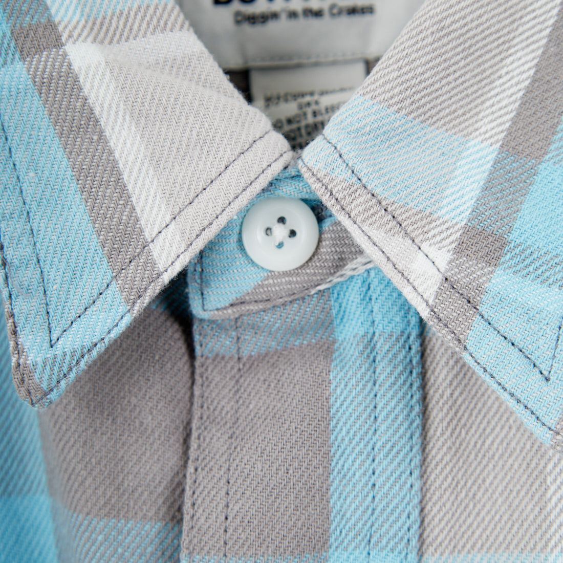 BOW WOW [バウワウ] ペインターズペイントステインド フランネルシャツ [BW252-PFS] L.BLU/O.WH