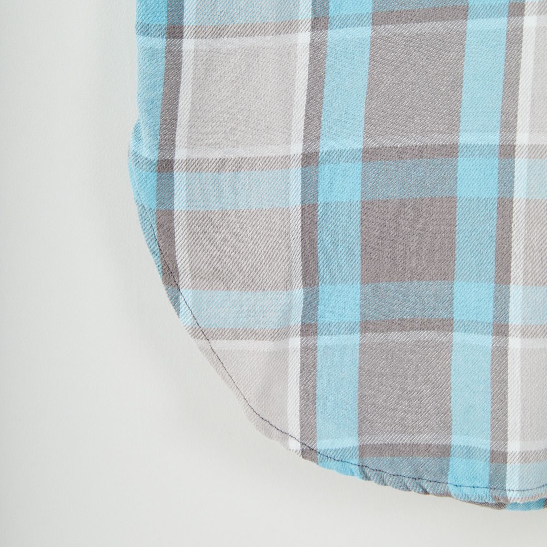 BOW WOW [バウワウ] ペインターズペイントステインド フランネルシャツ [BW252-PFS] L.BLU/O.WH