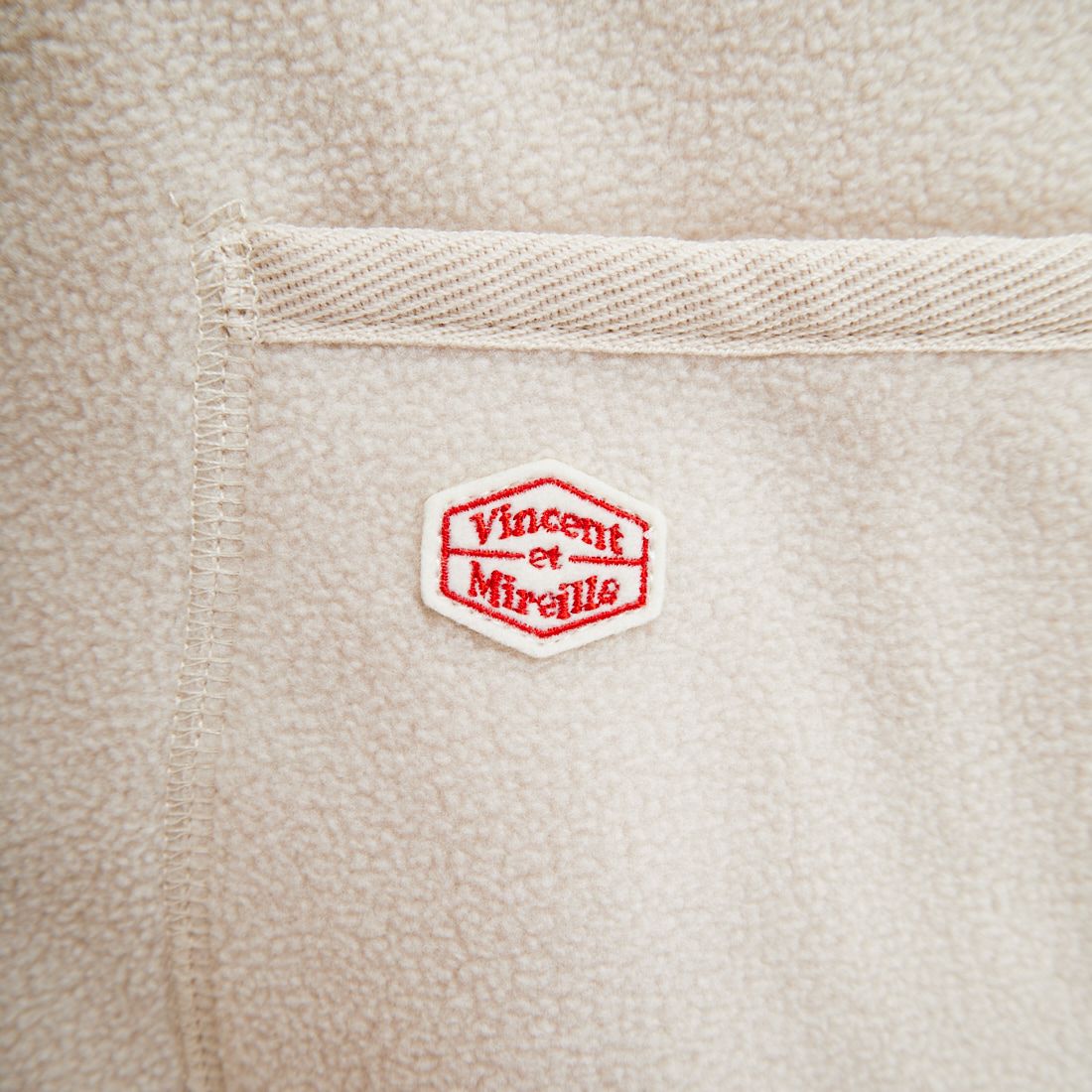 Vincent et Mireille [ヴァンソン エ ミレイユ] フリースカーディガン [VM252FL00220] 03 OFF WHT