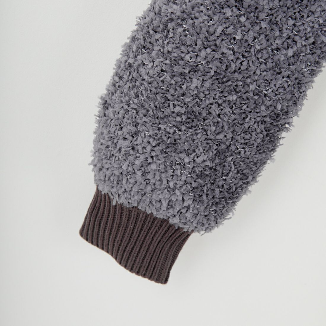 &g'aime [アンジェム] バタフライヤーンカーディガン [986-67009] ﾁｬｺｰﾙ