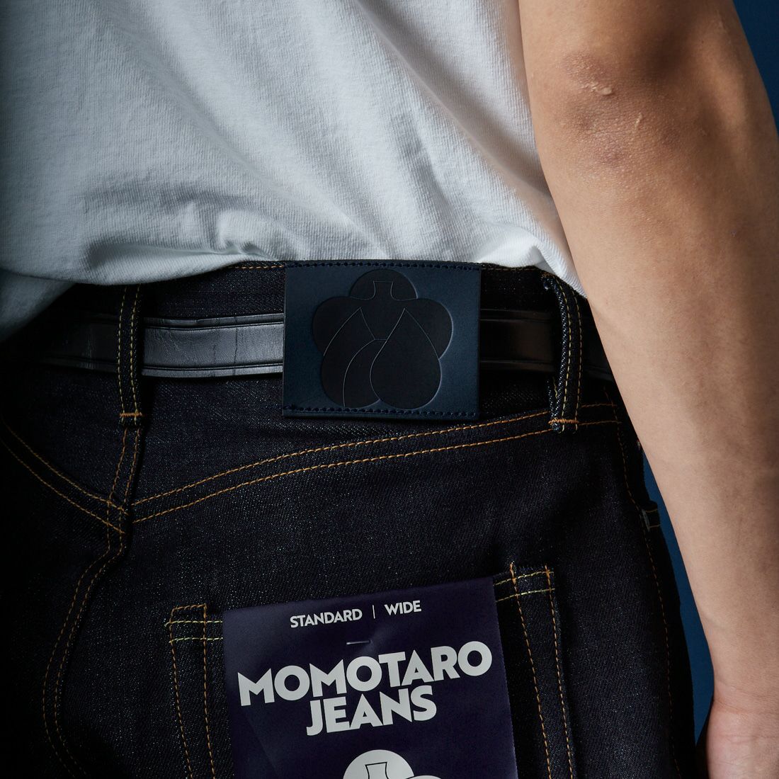 MOMOTARO JEANS [モモタロウ ジーンズ] スタンダード ワイド 14.7oz ジップフライ [MMJZ0400] INDIGO