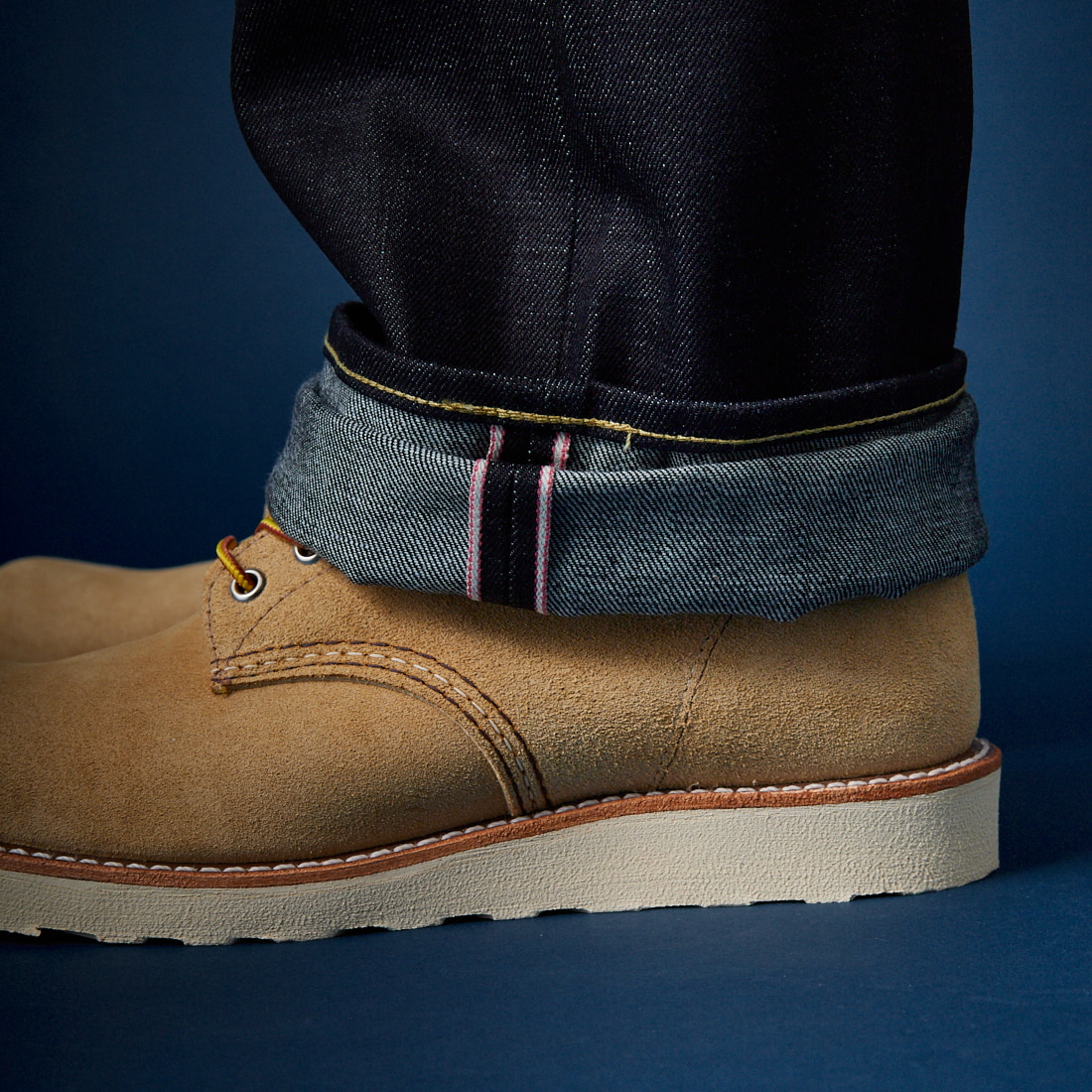 MOMOTARO JEANS [モモタロウ ジーンズ] スタンダード ワイド 14.7oz ジップフライ [MMJZ0400] INDIGO