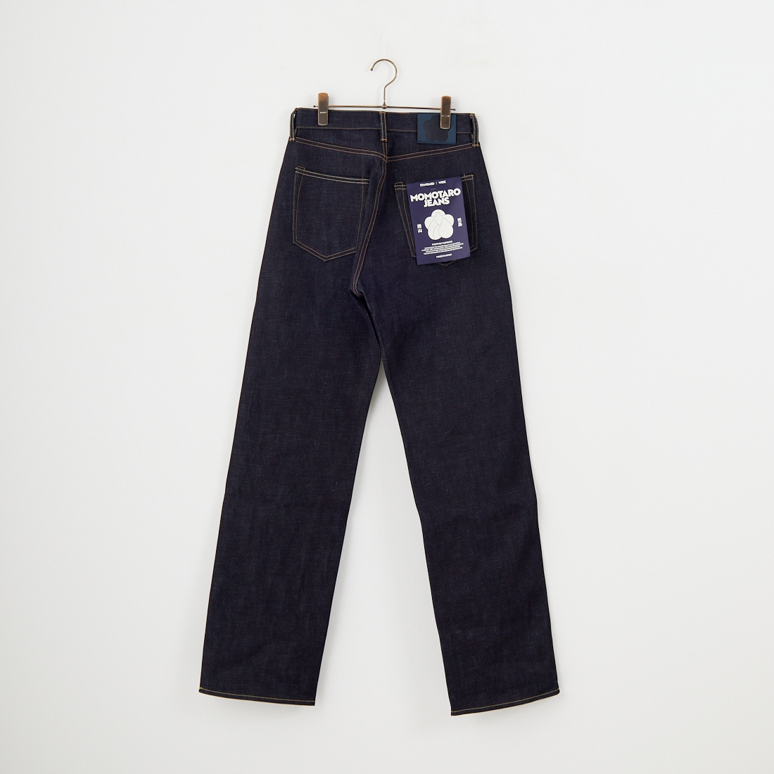 MOMOTARO JEANS [モモタロウ ジーンズ] スタンダード ワイド 14.7oz ジップフライ [MMJZ0400] INDIGO