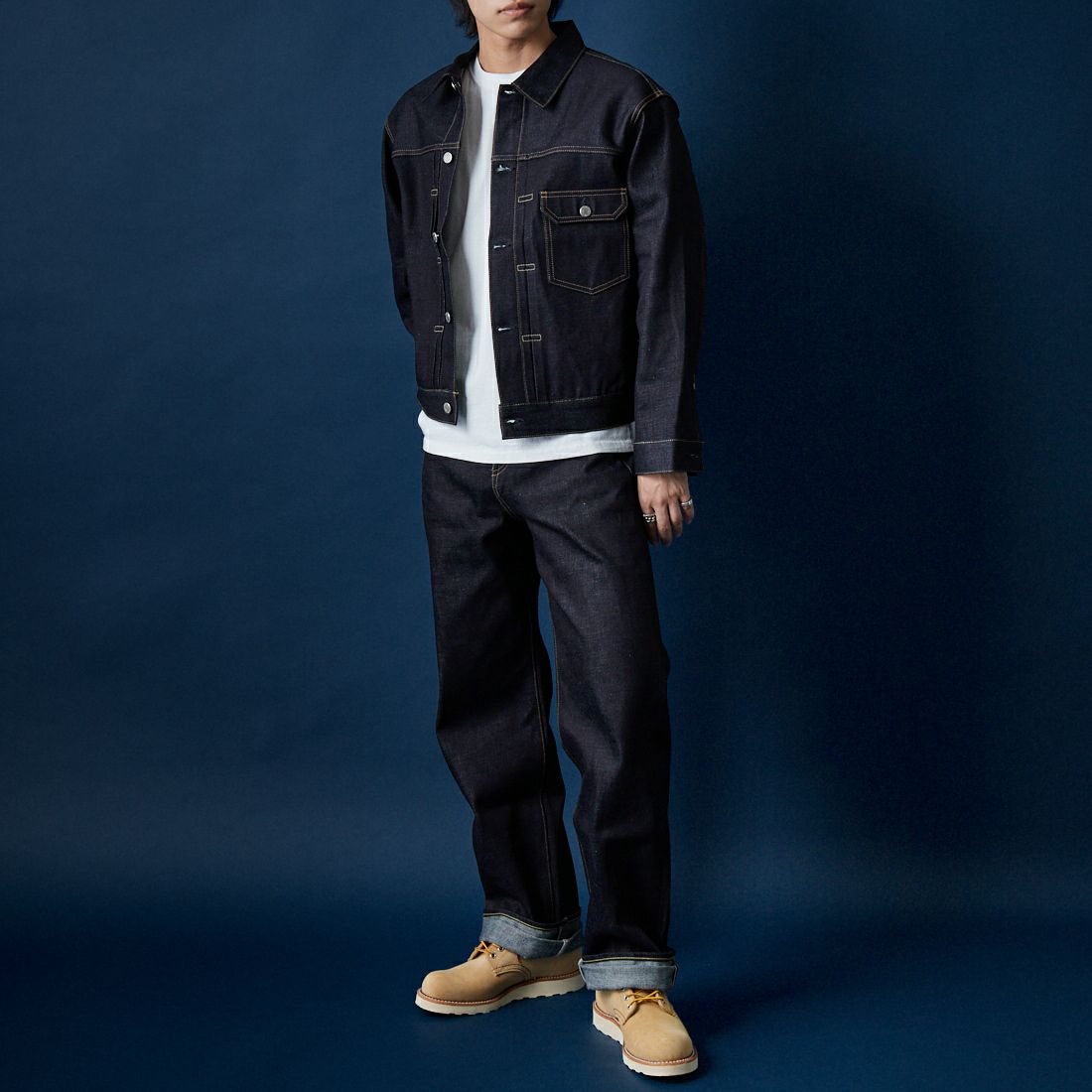 MOMOTARO JEANS [モモタロウ ジーンズ] スタンダード デニムジャケット 14.7oz [MMGJ0001] INDIGO