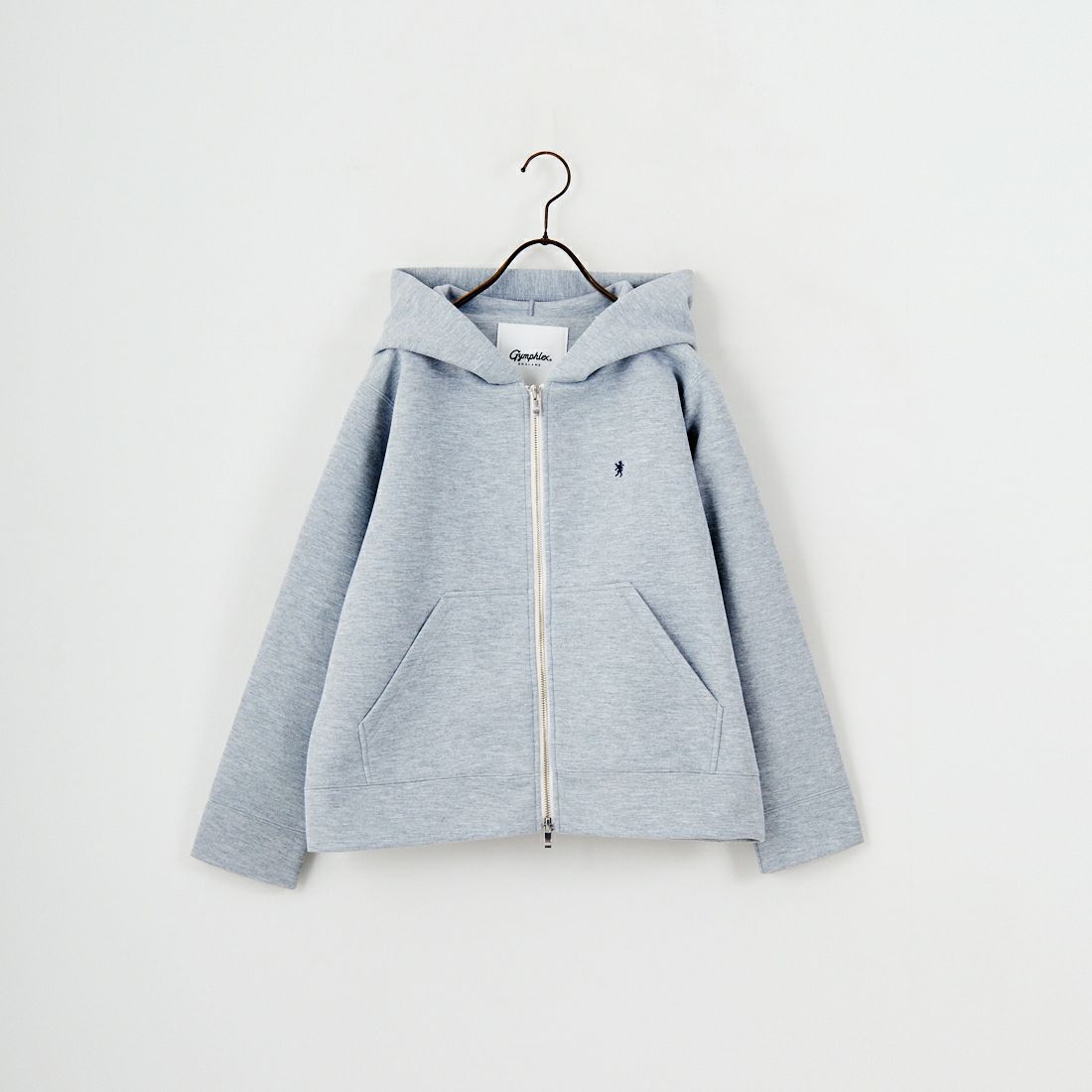 Gymphlex [ジムフレックス] ジップフーデッドジャケット [GY-C0478DDN] TOP GREY