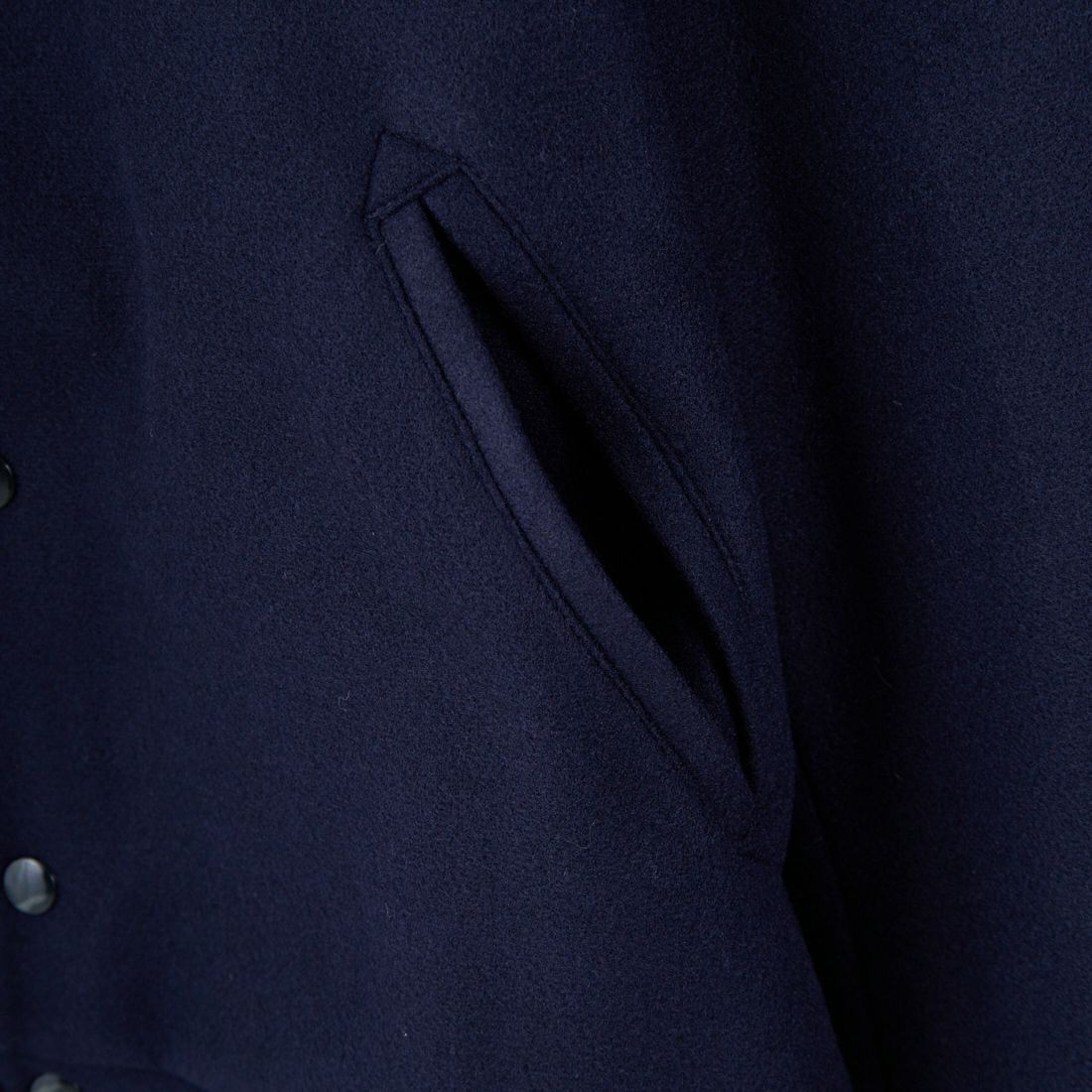 SKOOKUM [スクーカム] バイロンカラー ポリメルトンジャケット [SK25102] NAVY