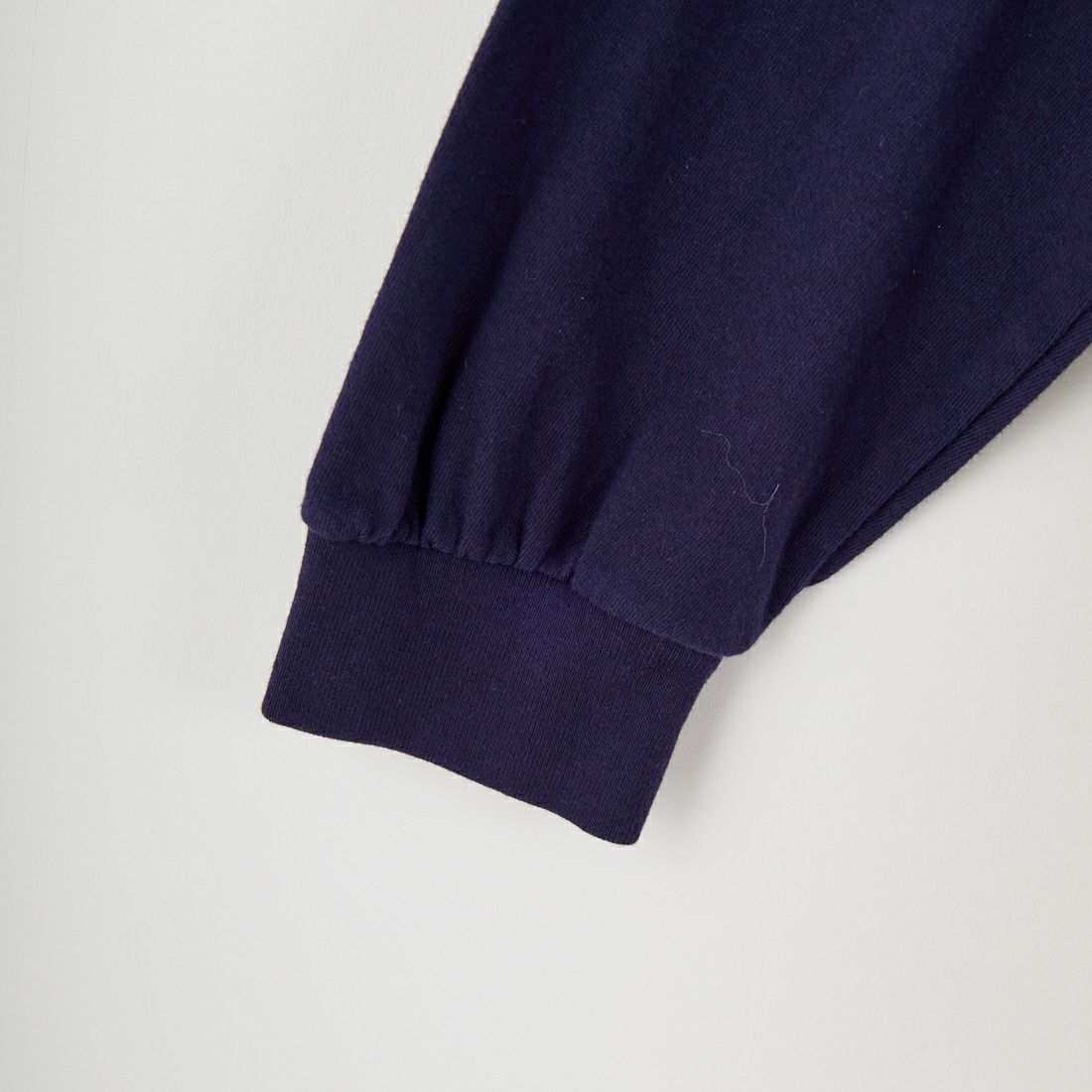 WHR [ダブルエイチアール] ワーカーロングスリーブTシャツ [WHR-WRKLS-JP-25FW] NAVY/WHITE