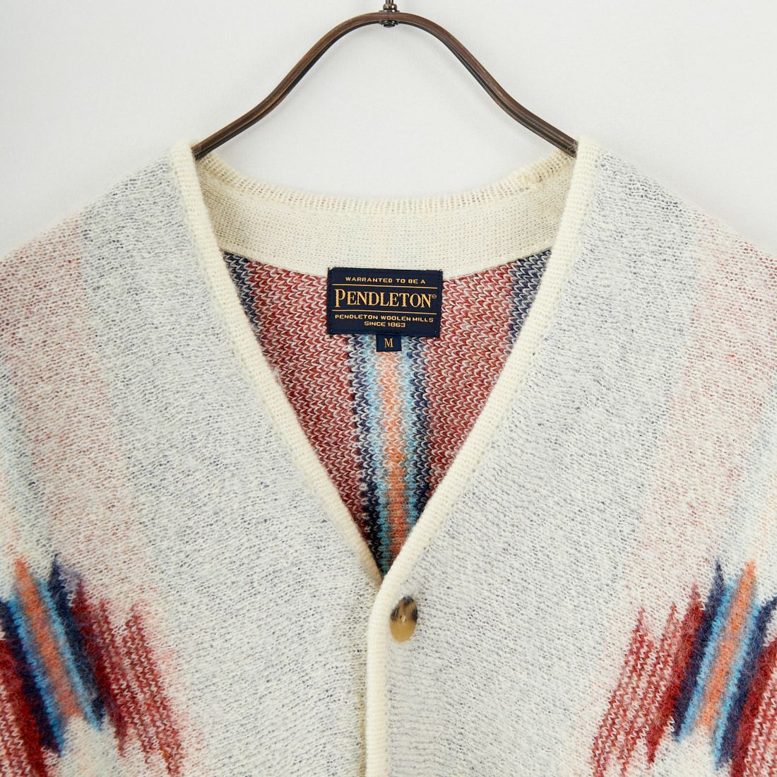 PENDLETON [ペンドルトン] シャギーカーディガン [5575-2005]PENDLETON [ペンドルトン] シャギーカーディガン [5575-2005] 28 IVORY W