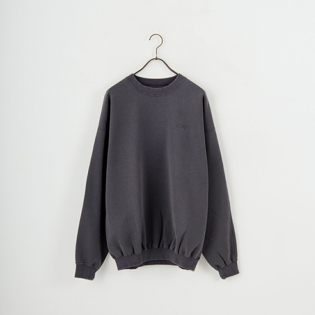 SEDAN ALL-PURPOSE [セダン オールパーパス] スプリットラグランスリーブ スウェットシャツ [SD25F-CT05] CHARCOAL