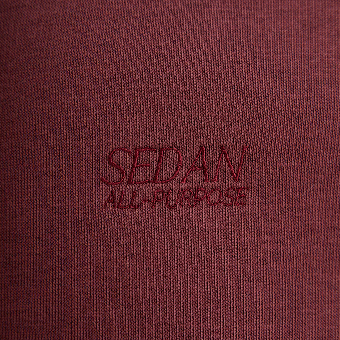 SEDAN ALL-PURPOSE [セダン オールパーパス] スプリットラグランスリーブ スウェットシャツ [SD25F-CT05] BURGUNDY