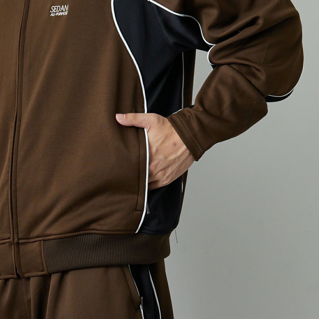 SEDAN ALL-PURPOSE [セダン オールパーパス] OGロゴ トラックジャケット [SD25F-CT04] BRN/BLK