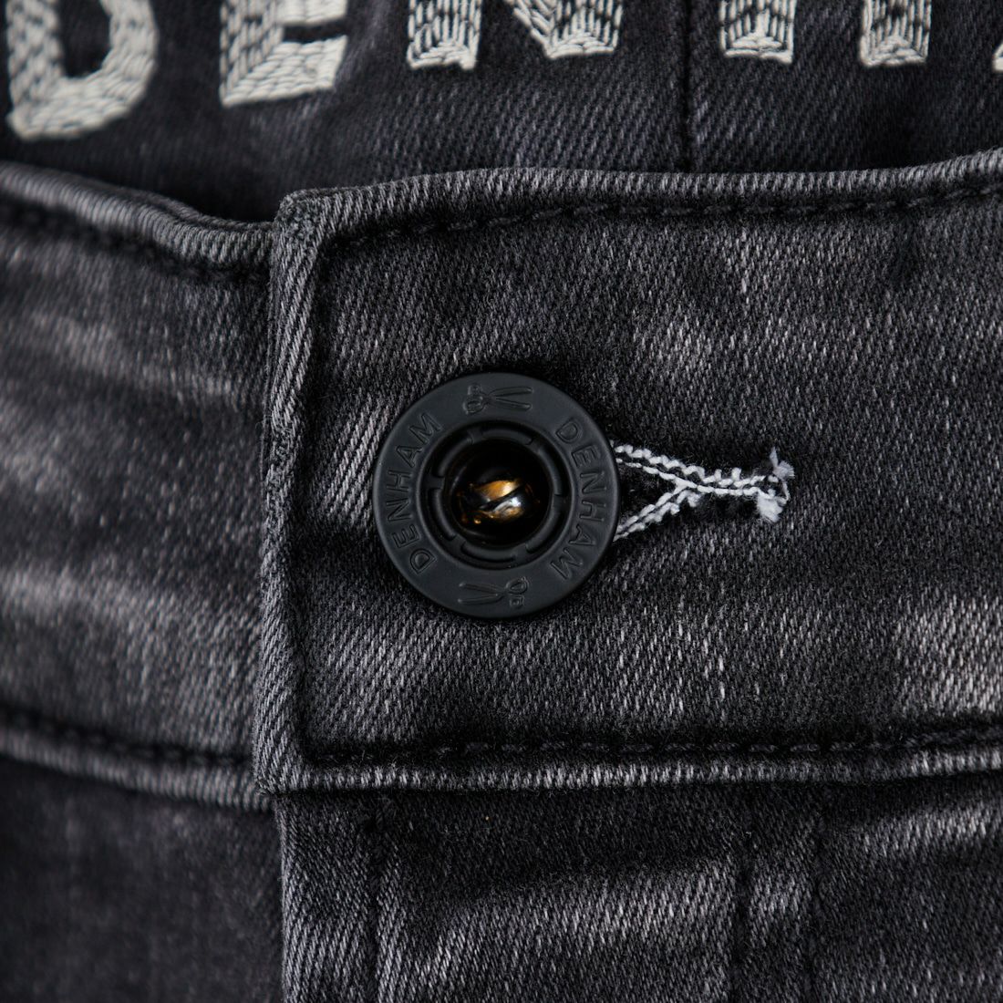 DENHAM [デンハム] ファティーグワークデニムパンツ [FATIGUE-WORK] BLACK