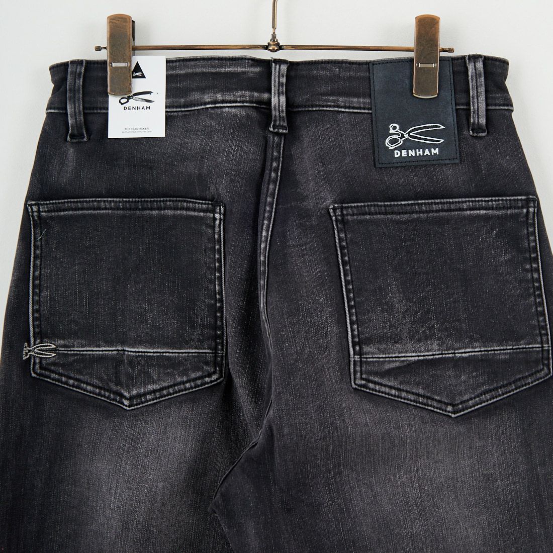 DENHAM [デンハム] ファティーグワークデニムパンツ [FATIGUE-WORK] BLACK