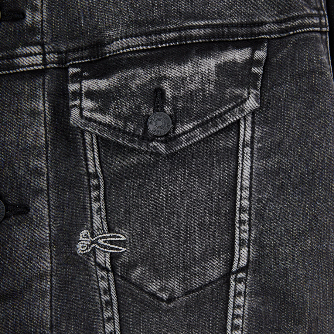 DENHAM [デンハム] AMSTERDAM デニムジャケット [AMSTERDAM-POCKET] BLACK