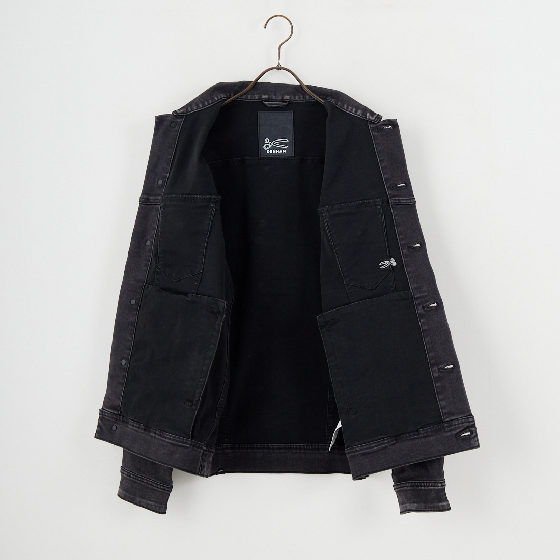 DENHAM [デンハム] AMSTERDAM デニムジャケット [AMSTERDAM-POCKET] BLACK