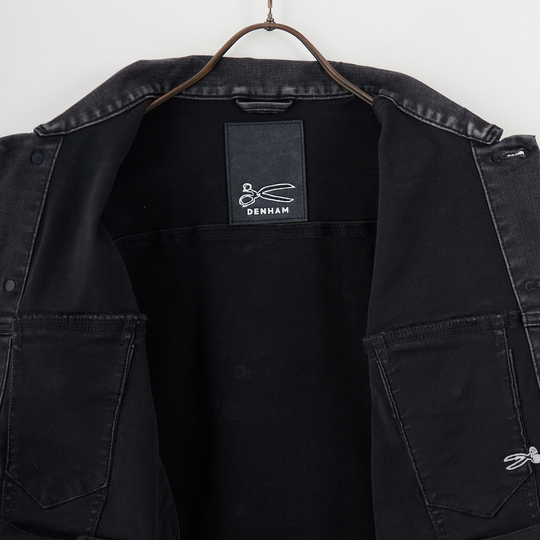 DENHAM [デンハム] AMSTERDAM デニムジャケット [AMSTERDAM-POCKET] BLACK