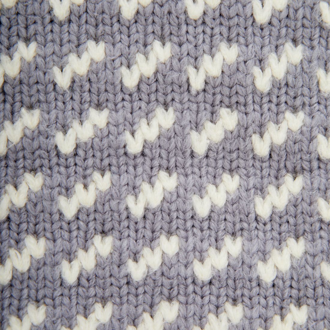 L.L.BEAN [エルエルビーン] Wayne バーズアイセーター [5575-2130] 91 GRY/WHT