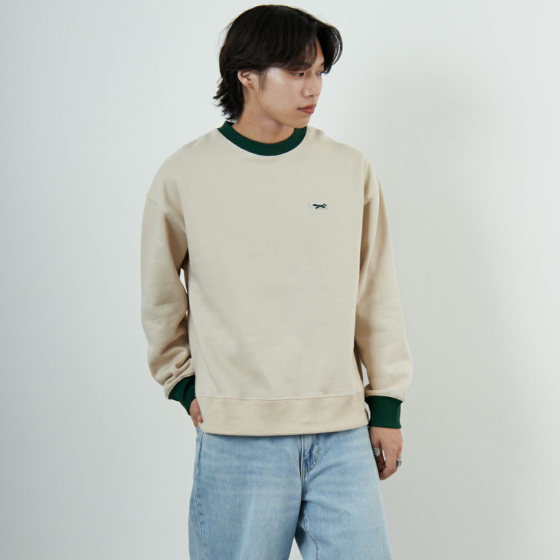 NAT/GRN&&モデル身長：179cm 着用サイズ：L&&