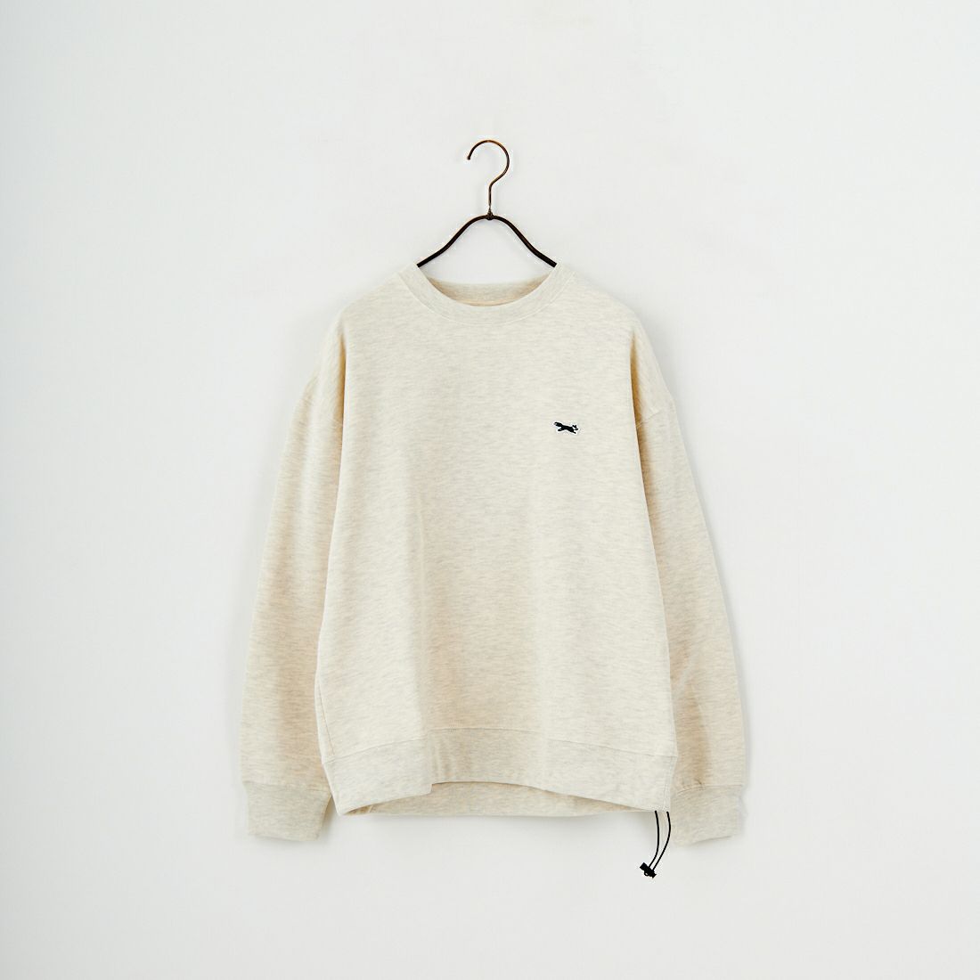 THE FOX [ザフォックス] 別注 ドローコード付きクルーネックスウェット [JFL25AW-01-JF] ASH GRY