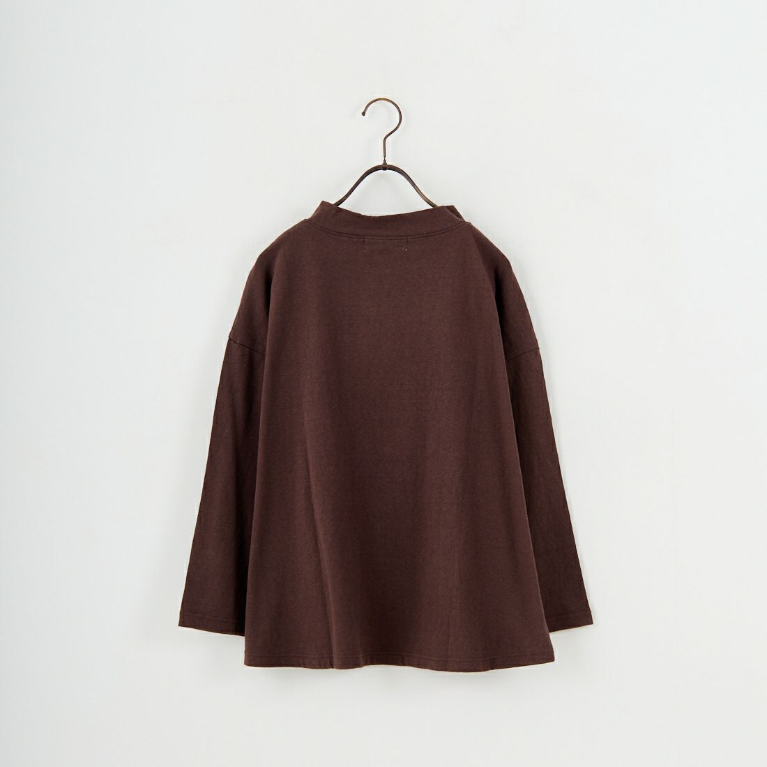 tumugu: [ツムグ] ラフィ天竺プリントTシャツ [TC25304] 16 BROWN