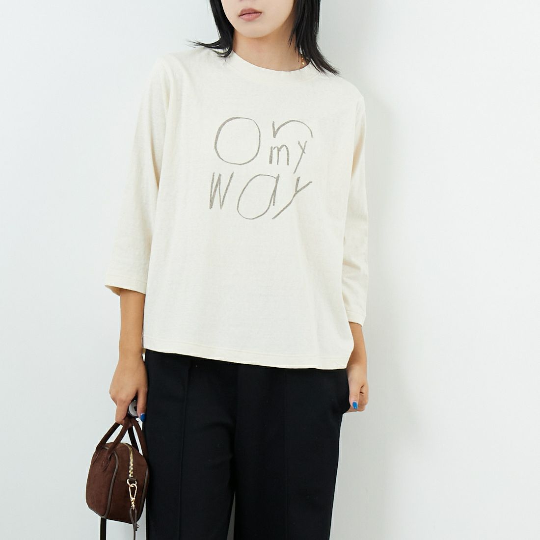 06 KINARI&&モデル身長：167cm 着用サイズ：F&&