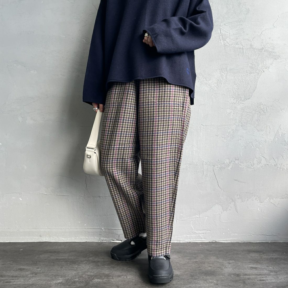 GRY/PPL CK&&モデル身長：158cm 着用サイズ：36&&