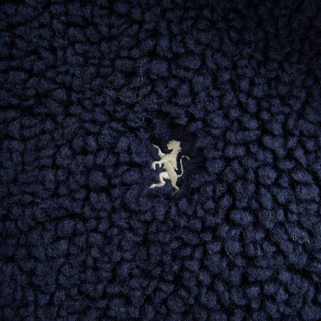 Gymphlex [ジムフレックス] ボアフーデッドショートベスト [GY-A0726BOA] NAVY