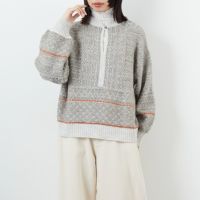 84 GRAY&&モデル身長：162cm 着用サイズ：F&&