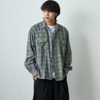 GRN/PPL&&モデル身長：179cm 着用サイズ：L&&