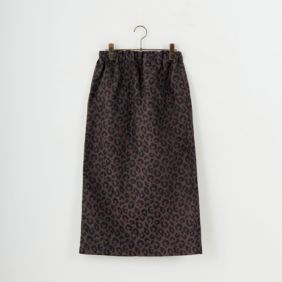 KHA:KI [カーキ] レオパードストレートスカート [MIL25FSK3099] BROWN