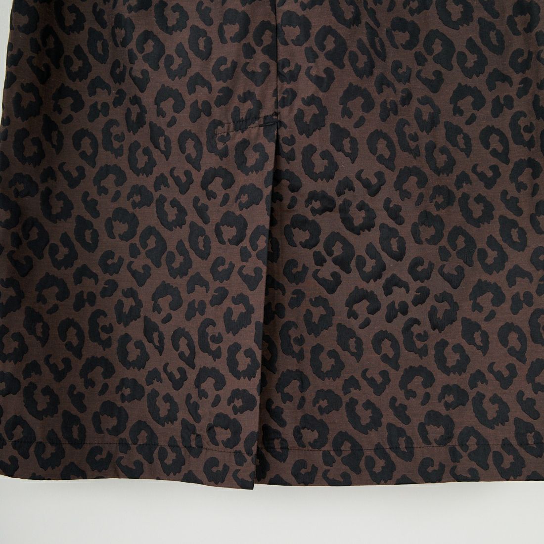 KHA:KI [カーキ] レオパードストレートスカート [MIL25FSK3099] BROWN