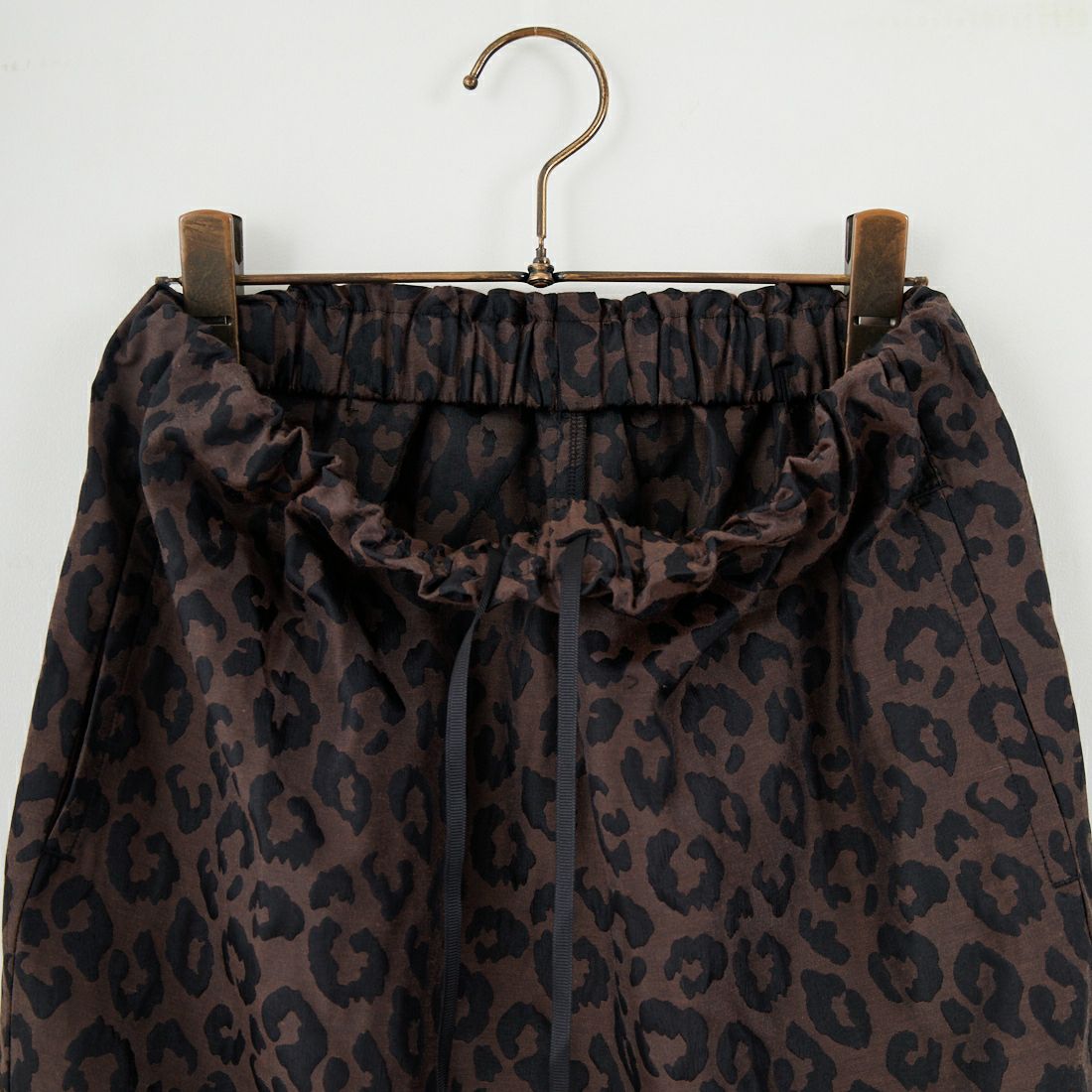 KHA:KI [カーキ] レオパードストレートスカート [MIL25FSK3099] BROWN