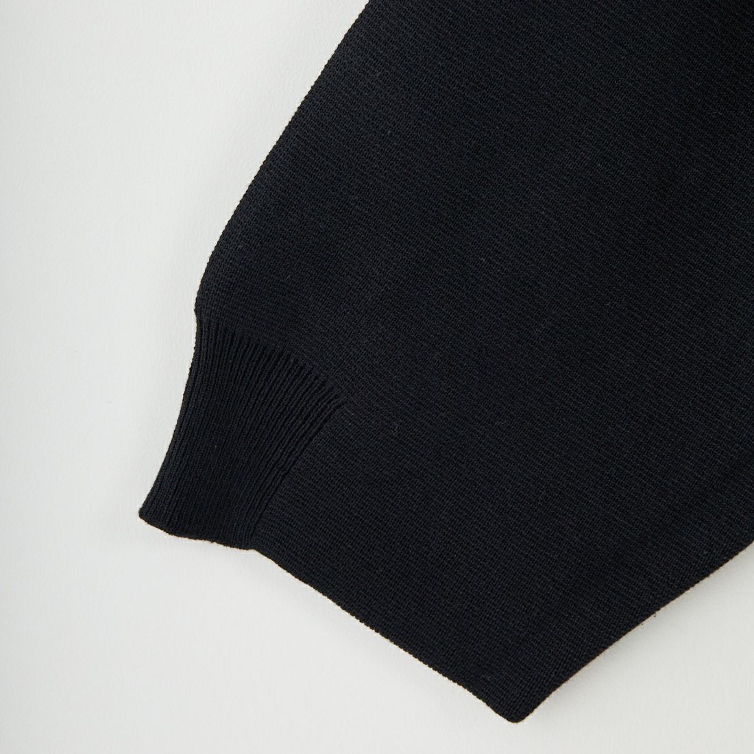 ESTROISLOSE [エストゥロワルーズ] コットンミラノリブカーディガン [EK23105] 99 BLACK