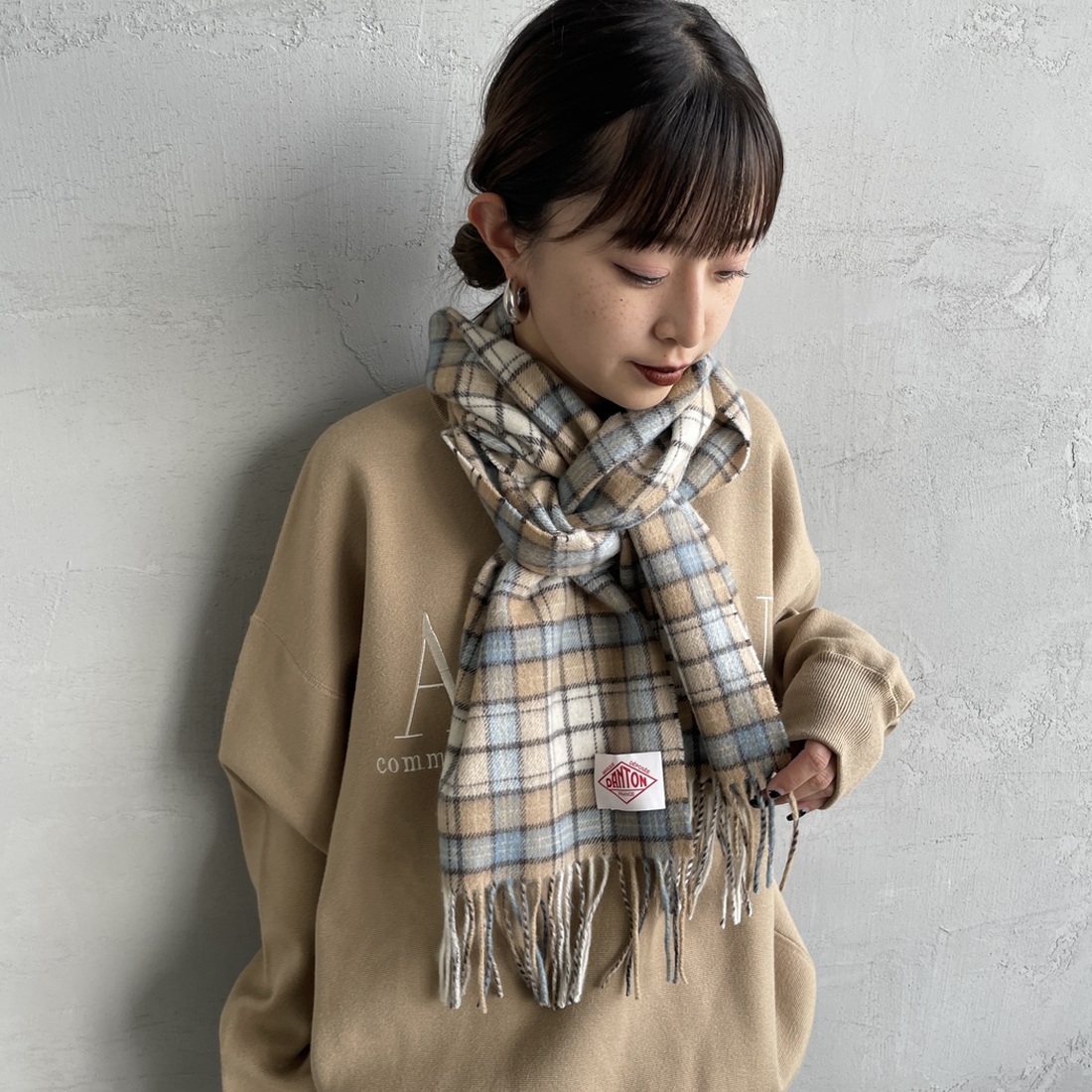 BEIGE CHEC