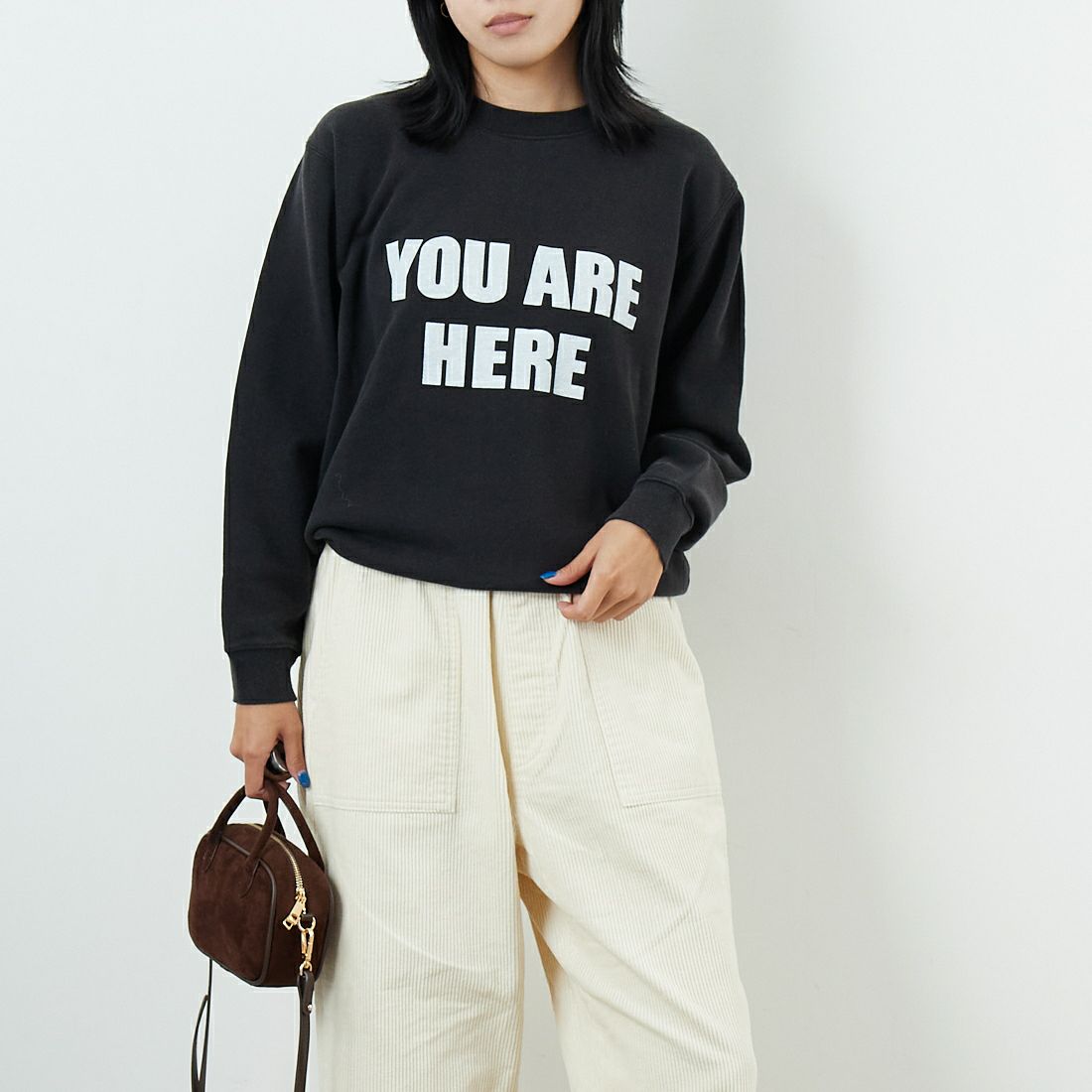 09 BLACK&&モデル身長：167cm 着用サイズ：S&&