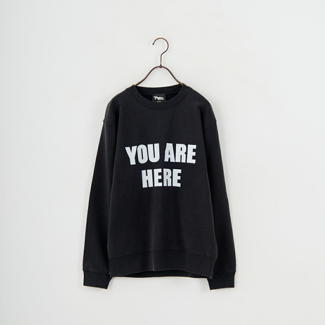 WORN FREE [ウォーン フリー] ジョン・レノン スウェット YOU ARE HERE [WFR-VTG-200003] 09 BLACK