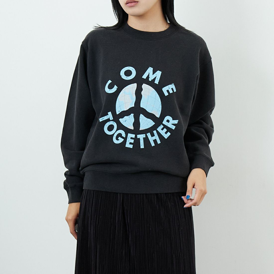 09 BLACK&&モデル身長：167cm 着用サイズ：S&&