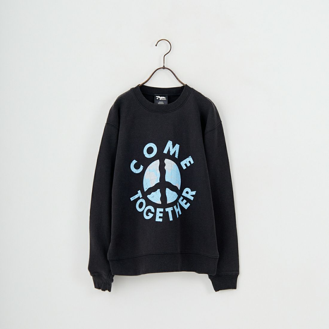 WORN FREE [ウォーン フリー] ジョン・レノン スウェット COME TOGETHER [WFR-VTG-200012] 09 BLACK