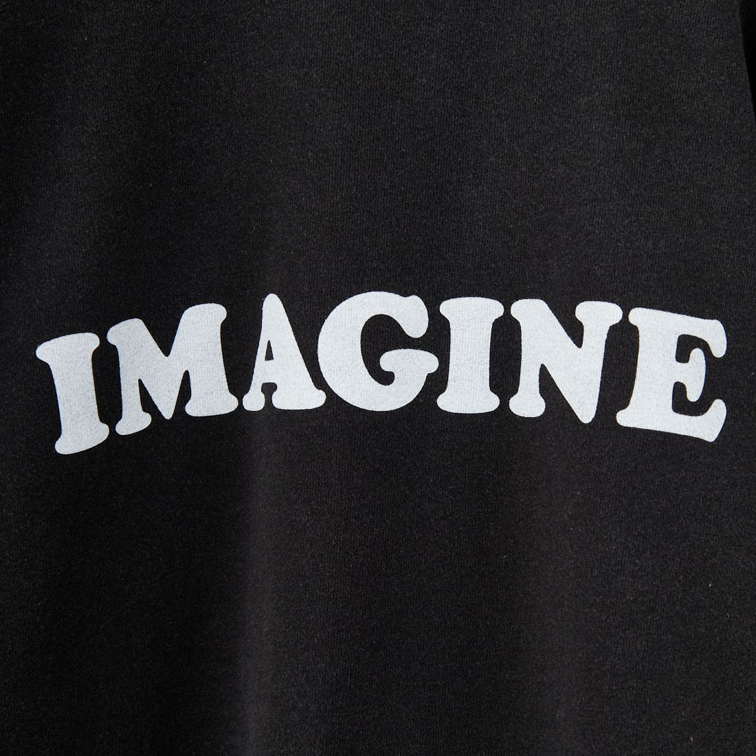 WORN FREE [ウォーン フリー] ヨーコ・オノ スウェット IMAGINE [WFR-VTG-200010] 09 BLACK
