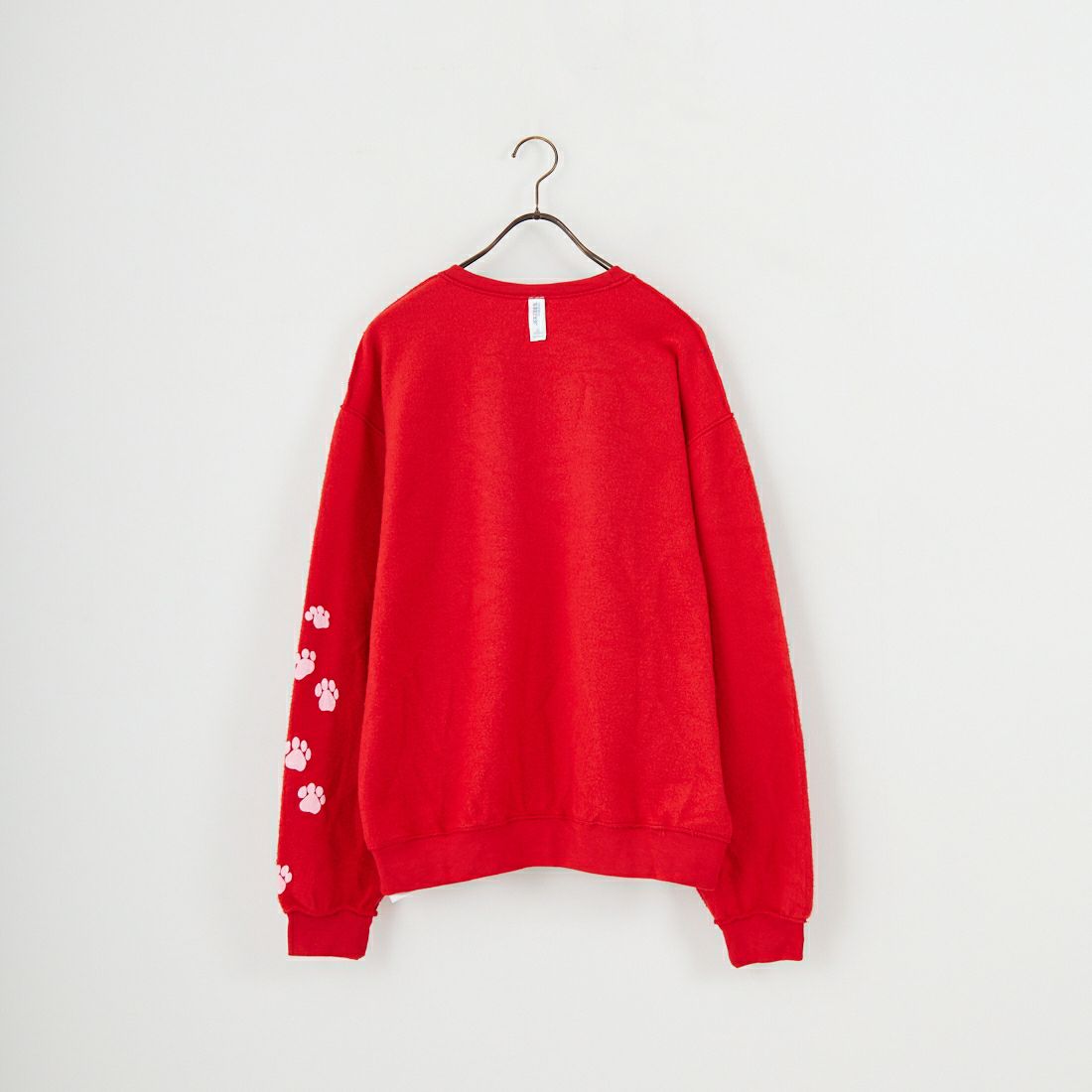 JERZEES [ジャージーズ] キャットフェイス アザーサイドクルーネックスウェット [JZ25F012] RED