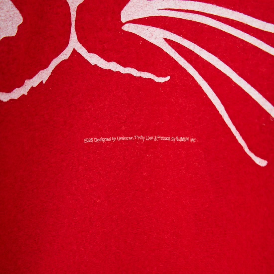 JERZEES [ジャージーズ] キャットフェイス アザーサイドクルーネックスウェット [JZ25F012] RED