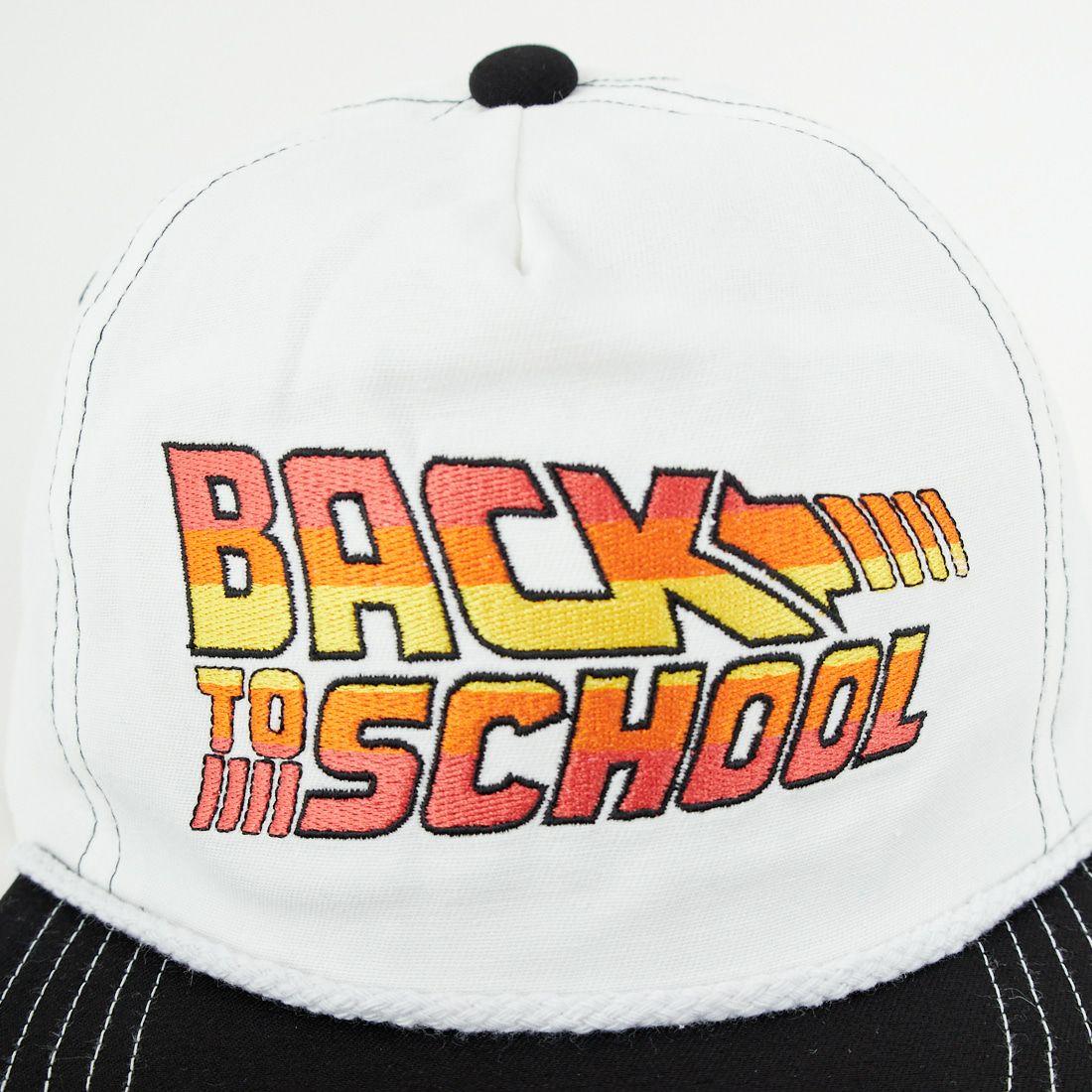 CAP-TAIN [キャップテイン] BACK TO SCHOOL トラッカーキャップ [BACK-TO-SCHOOL] WHITE