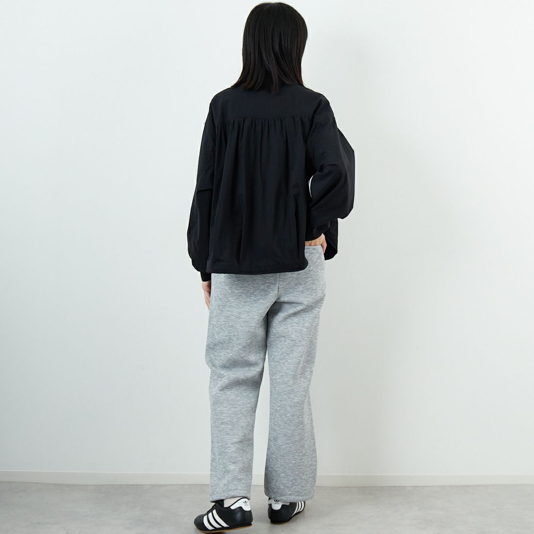 THE NORTH FACE [ザ ノースフェイス] テックエアースウェットパンツ [NBW62581] Z &&モデル身長：162cm 着用サイズ：M&&