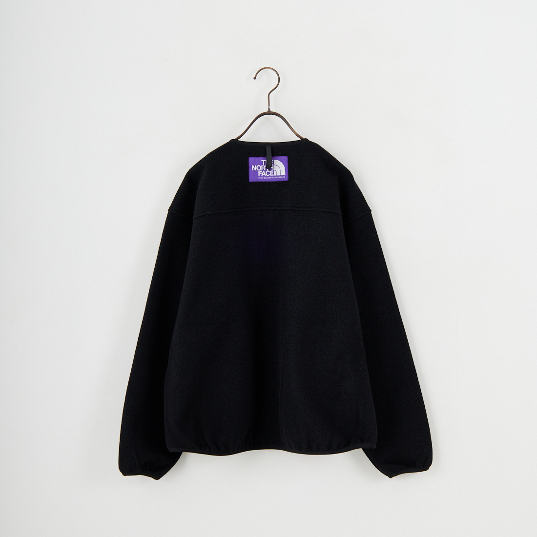 THE NORTH FACE PURPLE LABEL [ザ ノースフェイス パープルレーベル] プラスフリースフィールドカーディガン [N25FA037] K BLACK