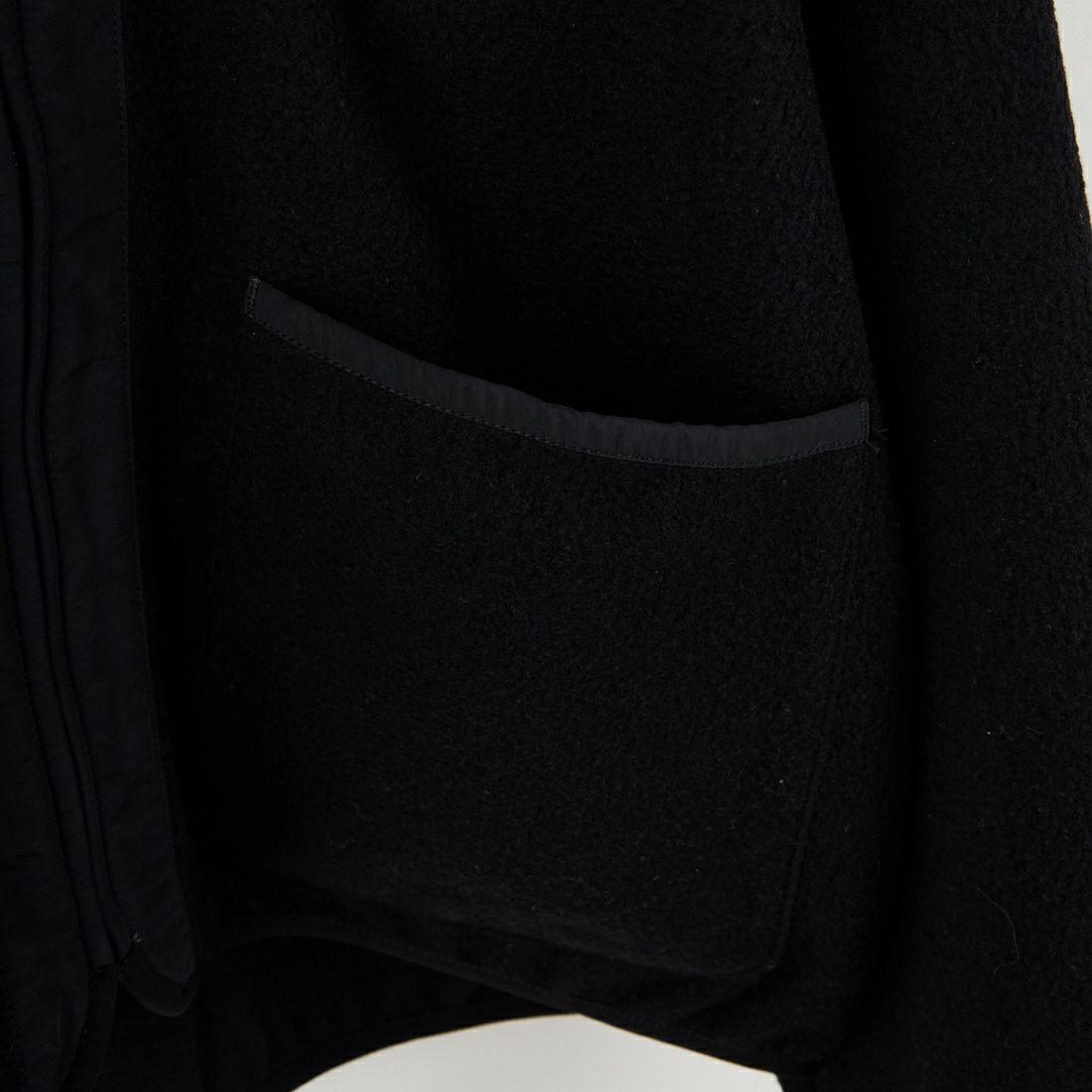 THE NORTH FACE PURPLE LABEL [ザ ノースフェイス パープルレーベル] プラスフリースフィールドカーディガン [N25FA037] K BLACK