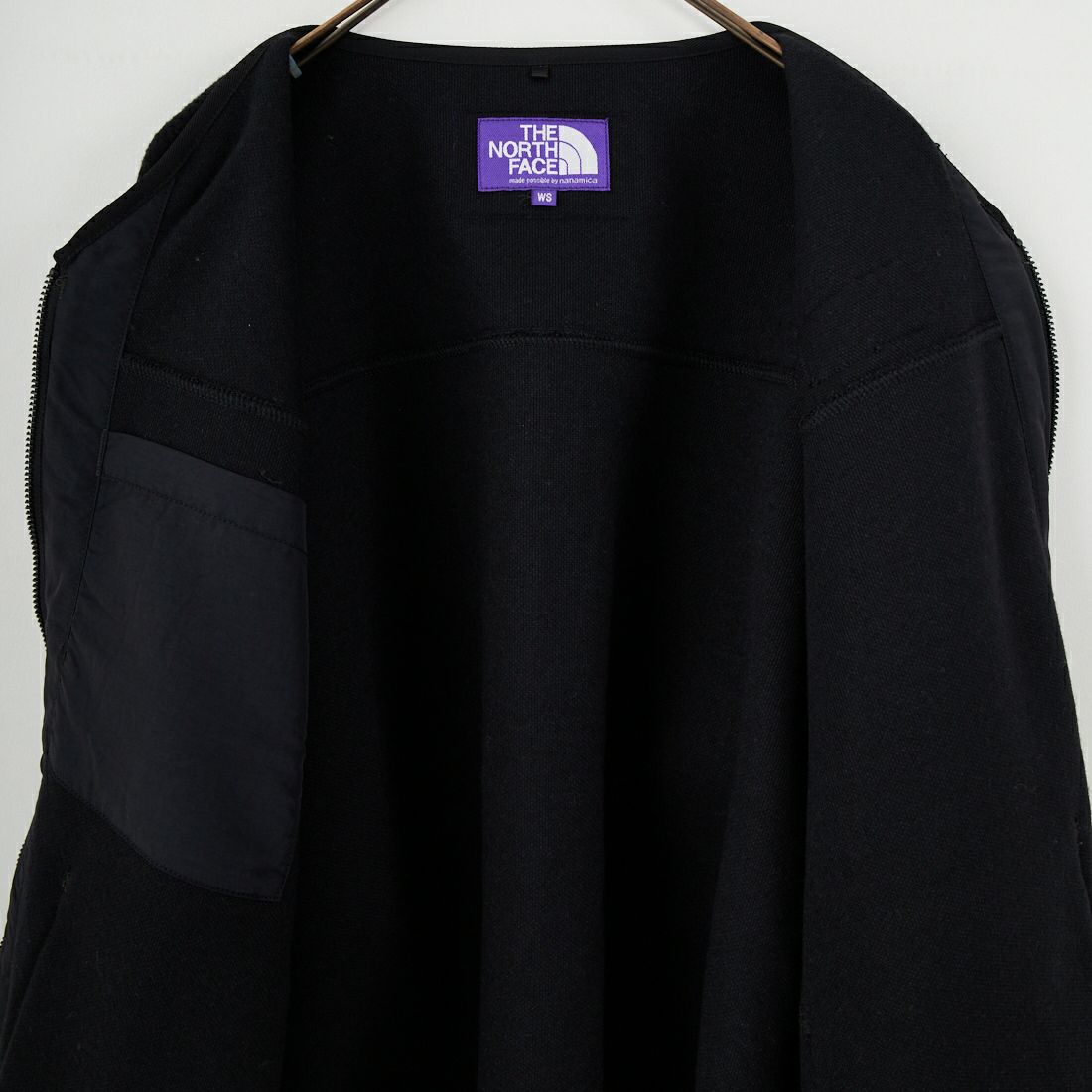THE NORTH FACE PURPLE LABEL [ザ ノースフェイス パープルレーベル] プラスフリースフィールドカーディガン [N25FA037] K BLACK
