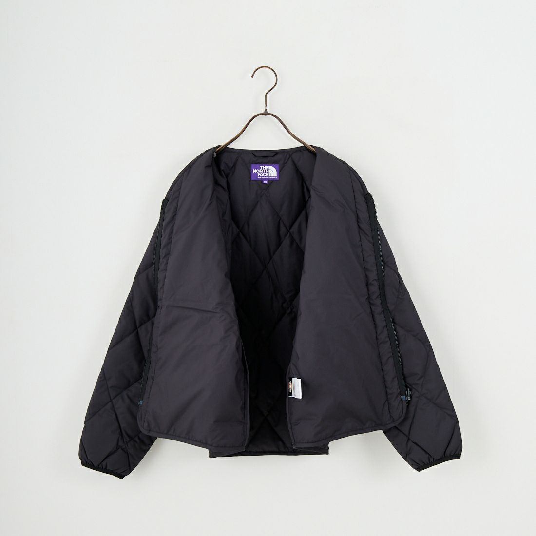 THE NORTH FACE PURPLE LABEL [ザ ノースフェイス パープルレーベル] パーテックスカンタムプラス フィールドダウンカーディガン [N25FA036] K BLACK