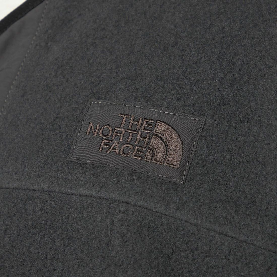 THE NORTH FACE PURPLE LABEL [ザ ノースフェイス パープルレーベル] プラスフリースフィールドカーディガン [N25FA037] AH ASPHALT &&モデル身長：175cm 着用サイズ：M&&