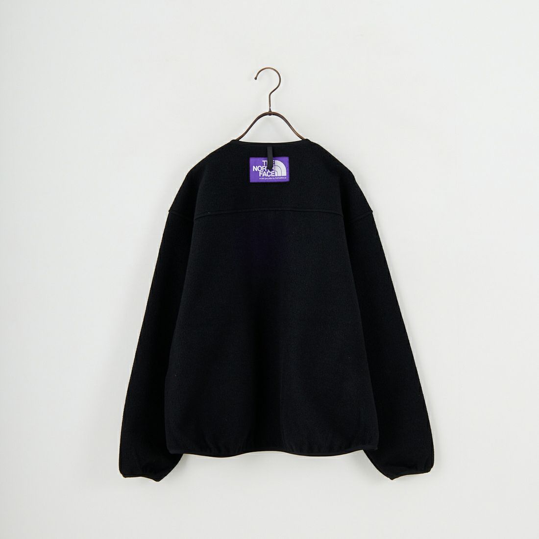 THE NORTH FACE PURPLE LABEL [ザ ノースフェイス パープルレーベル] プラスフリースフィールドカーディガン [N25FA037] K BLACK